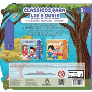 Clássicos Para Ler e Ouvir: Chapeuzinho Vermelho e Pinóquio