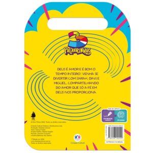 Livro de Colorir com Alça:  3 Palavrinhas – O Valor da Amizade