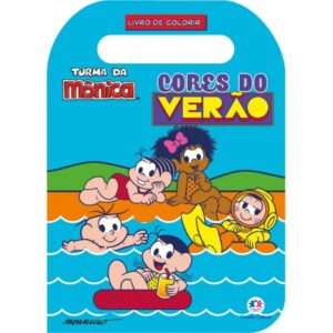 Livro de Colorir com Alça: Turma da Monica – Cores do verao