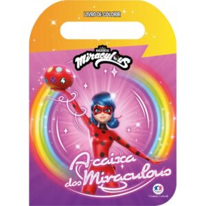 Livro de Colorir com Alça: Ladybug – A caixa dos miraculous
