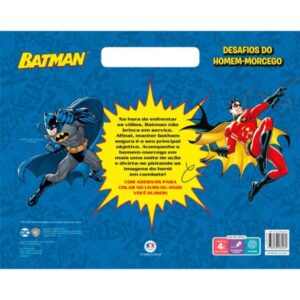 Megabloco de atividades – Batman – Desafios do homem-morcego