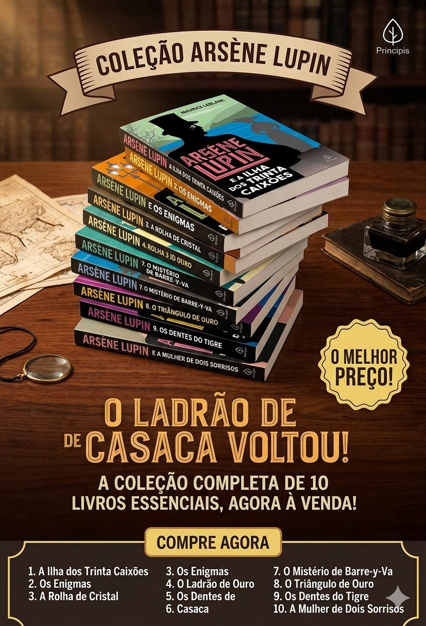 Kit Exclusivo: Coleção Arsène Lupin - 10 Livros Essenciais