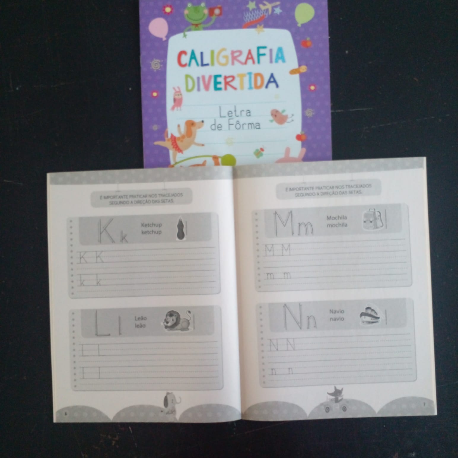 Kit Coleção Caligrafia Divertida 4 Livros - Letra Bastão, Cursiva, Forma e Numerais - Imagem 5
