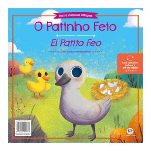 Contos Clássicos Bilíngues em Espanhol Patinho Feio e João e o Pé de Feijão