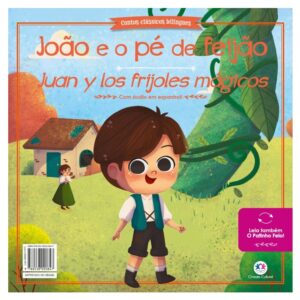 Contos Clássicos Bilíngues em Espanhol Patinho Feio e João e o Pé de Feijão