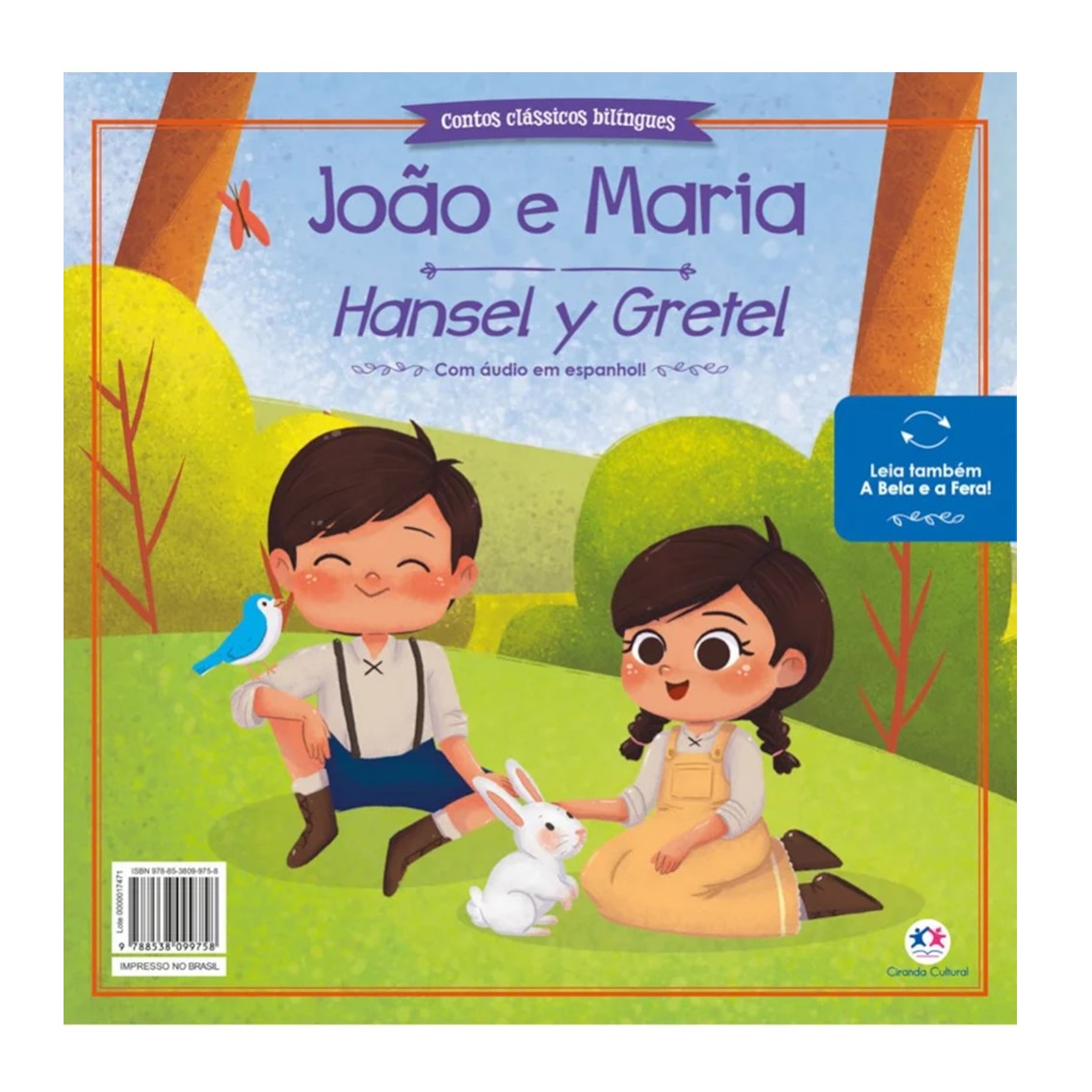 Contos Clássicos Bilíngues em Espanhol: A Bela e a Fera e João e Maria - 2 em 1 - Imagem 2