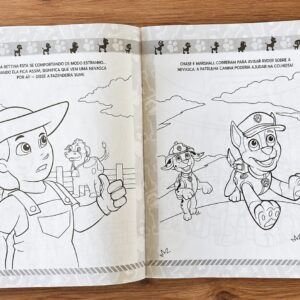 Kit Infantil Patrulha Canina | 2 Livros Educativos e para Colorir