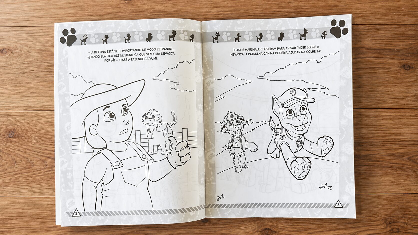 Kit Infantil Patrulha Canina | 2 Livros Educativos e para Colorir - Imagem 2