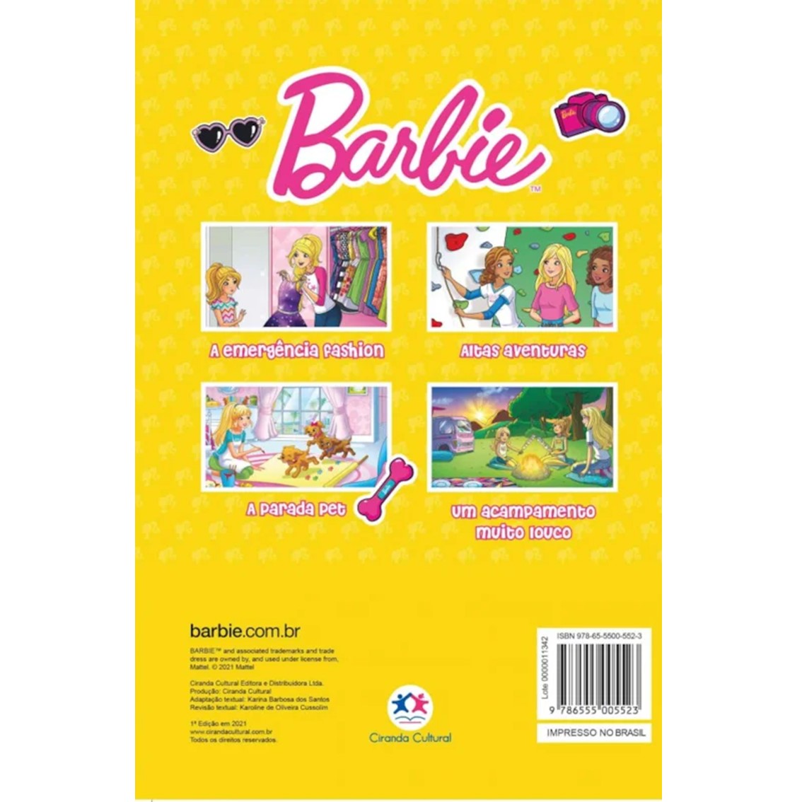 Livro Gibi Barbie - A emergência fashion - Imagem 2