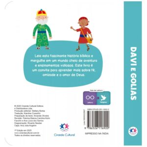 Davi e Golias-  Livro Almofadado Pequeno