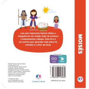 Moisés –  Livro Almofadado Pequeno