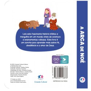 A Arca de Noé – Livro Almofadado Pequeno