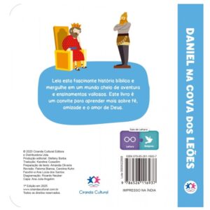 Daniel na Cova dos Leões – Livro Almofadado Pequeno