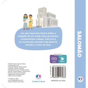 Salomão – Livro Almofadado Pequeno