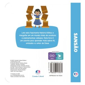 Sansão – Livro Almofadado Pequeno