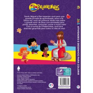 365 atividades e desenhos para colorir – 3 Palavrinhas
