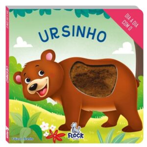Dia a Dia com: Ursinho – Livro Infantil Interativo com Textura
